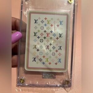 Louis Vuitton White Murakami Collector Card (King)